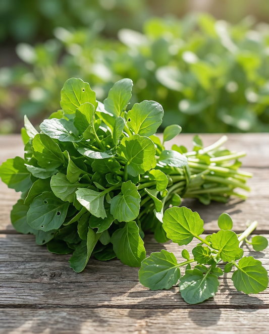 Upland Cress (Barbarea verna) – fleråriga grönsaksfrön från SeedsChoice