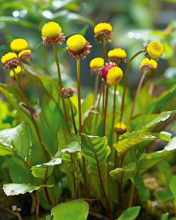Tandvärksört frön (Spilanthes oleracea) – ettårig