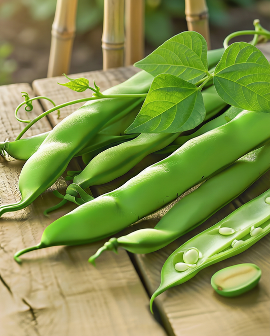 Störböna Raadsheer 25g (Phaseolus vulgaris) – frön för ettårig klängväxt från SeedsChoice