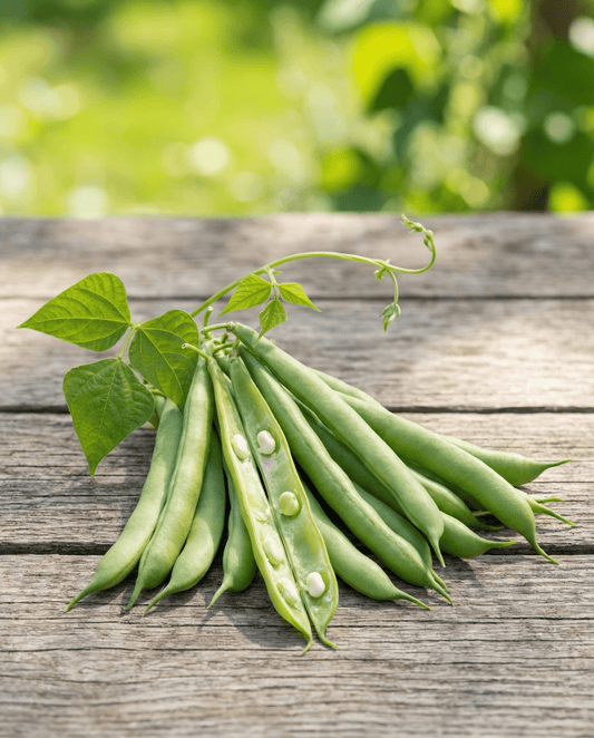 Störböna Mechelse Tros 25g (Phaseolus vulgaris) – ettåriga grönsaksfrön från SeedsChoice