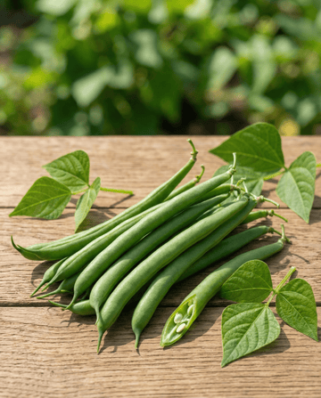 Buskbönor Ferrari 20g (Phaseolus vulgaris) – ettåriga grönsaksfrön från SeedsChoice