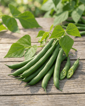 Buskbönor Miracle (Phaseolus vulgaris) – ettåriga grönsaksfrön från SeedsChoice