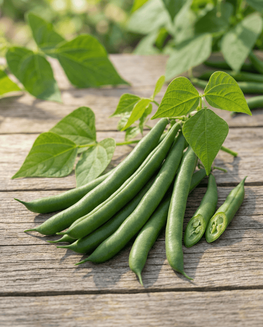 Buskbönor Miracle (Phaseolus vulgaris) – ettåriga grönsaksfrön från SeedsChoice