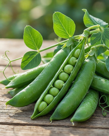 Ärtor Vidor frön (Pisum sativum) – ettåriga grönsaksfrön från SeedsChoice