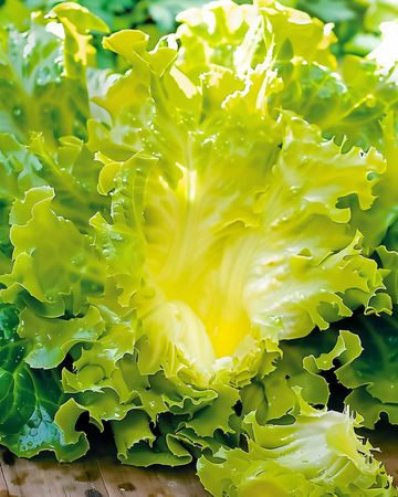 Krullsallat De Meaux frisée-typ frön (Cichorium endivia) – ettårig grönsak