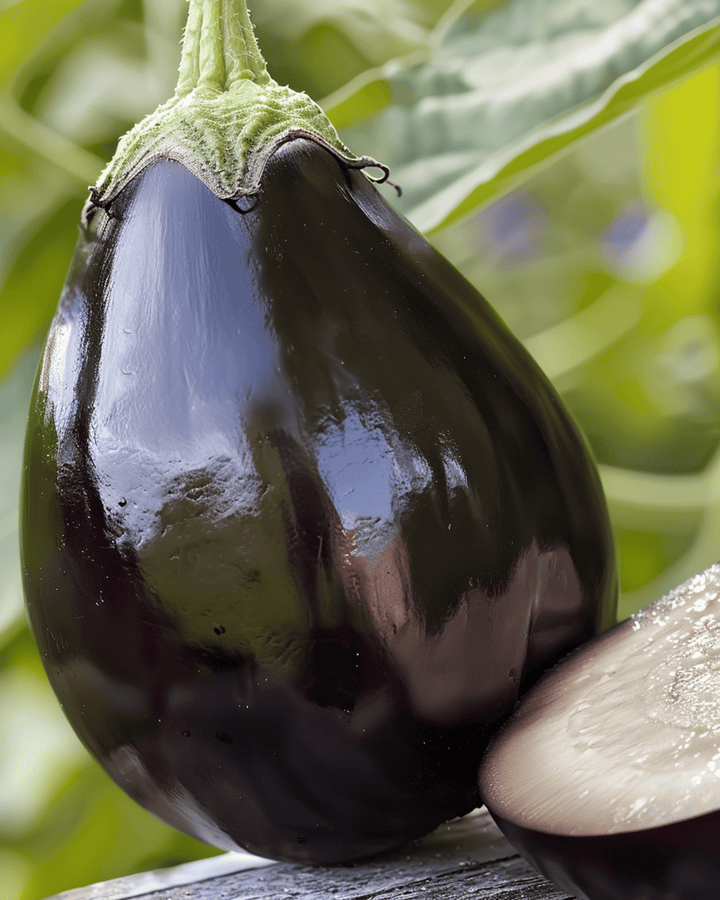 Auberginefrön Black Beauty (Solanum melongena) – ettårig grönsak