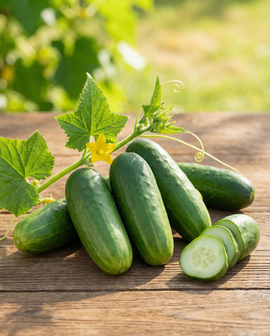 Gurka Profi F1 Hybrid (Cucumis sativus) – ettåriga grönsaksfrön från SeedsChoice