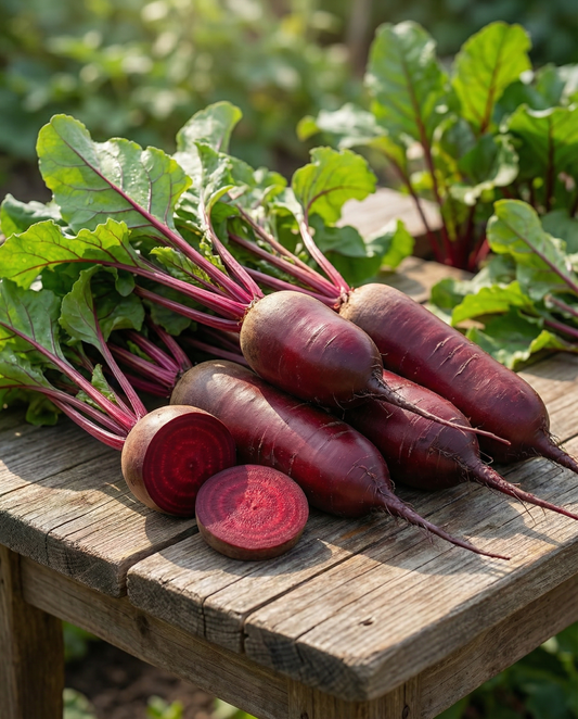 Rödbeta Cylindra (Beta vulgaris) – frön till ettårig grönsak från SeedsChoice