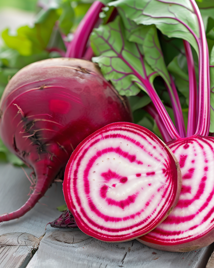 Chioggia-rödbetsfrön (Beta vulgaris) – ettårig grönsak