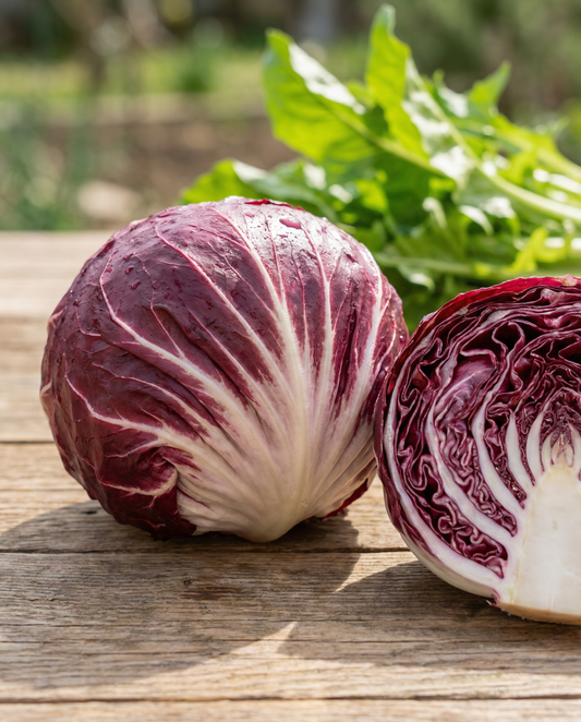 Radicchio Rossa Di Chioggia (Cichorium intybus) – ettåriga grönsaksfrön från SeedsChoice