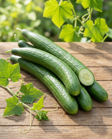 Cucumber Chinese Slangen (Cucumis sativus) – ettåriga grönsaksfrön från SeedsChoice