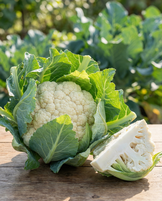 Blomkål Autumn Giant 2 Large Heads (Brassica oleracea) – ettåriga grönsaksfrön från SeedsChoice