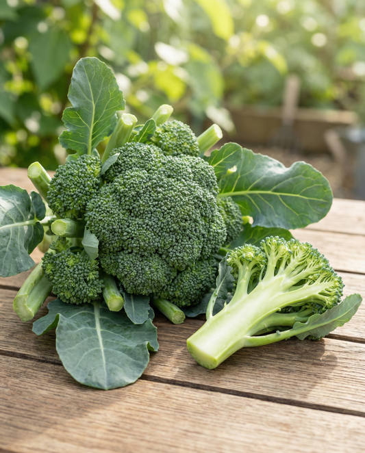 Skjutande broccoli Montebello F1 Green (Brassica oleracea) – ettåriga skjutningsfrön från SeedsChoice