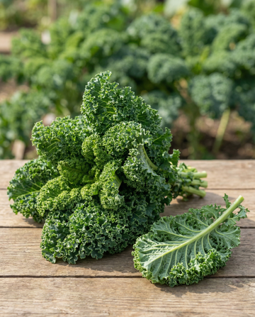 Kruskål Borecole (Brassica oleracea) – ettåriga grönsaksfrön från SeedsChoice
