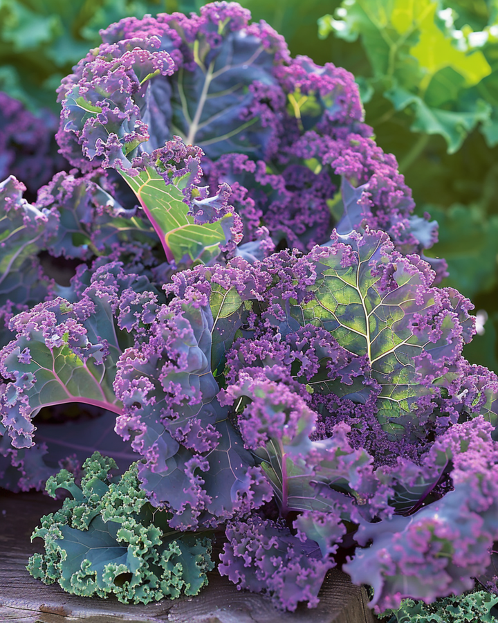 Frön av kruskål Scarlet Purple (Brassica oleracea) – ettårig grönsak