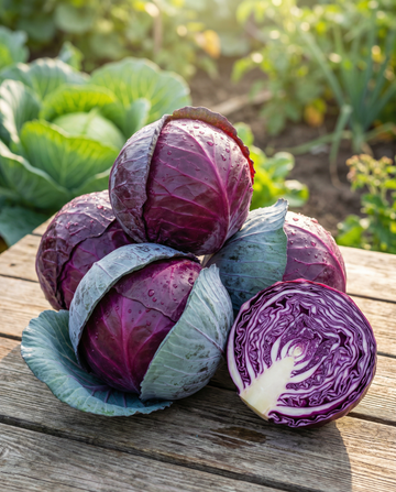 Red Cabbage Langedijker Allervroegste (Brassica oleracea) – ettåriga grönsaksfrön från SeedsChoice