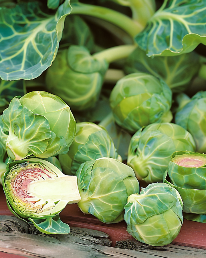 Brysselkålsfrön Roodnerf (Brassica oleracea) – ettårig