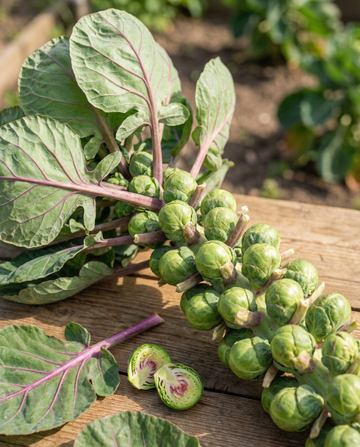 Brysselkål Roodnerf (Brassica oleracea) – ettåriga frön från SeedsChoice