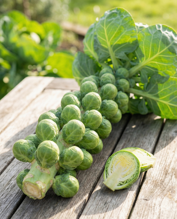 Brysselkål Groninger Winter Harvest (Brassica oleracea) – ettåriga frön från SeedsChoice