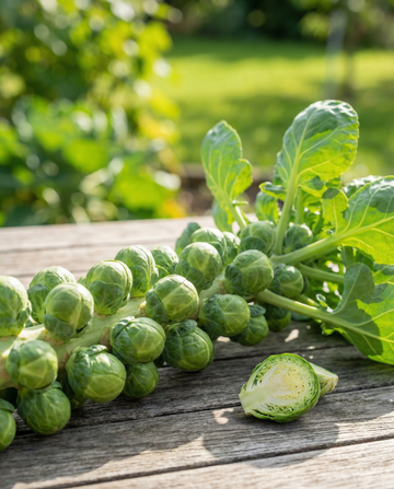 Brysselkål Cryptus F1 (Brassica oleracea) – ettåriga frön från SeedsChoice