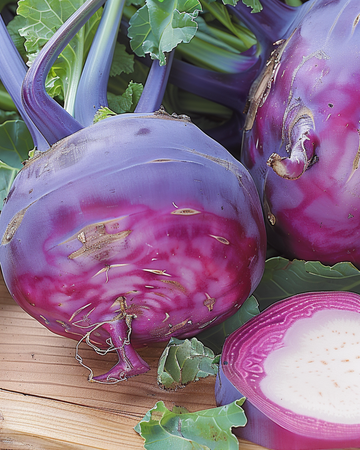 Kålrabbi Blaro frön (Brassica oleracea) – ettårig grönsak