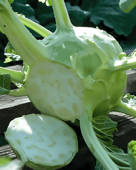 Kålrabifrön Superschmelz Brassica oleracea ettårig grönsakssort
