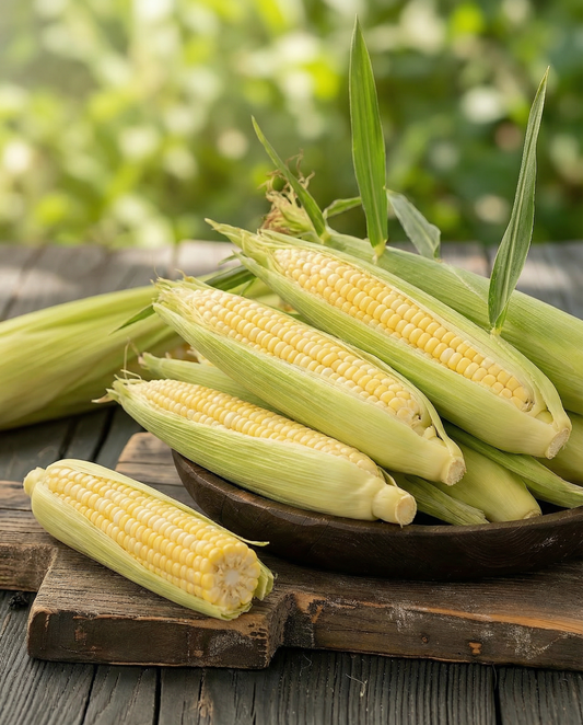 Mini Corn Minipop F1 (Zea mays) – ettåriga grönsaksfrön från SeedsChoice