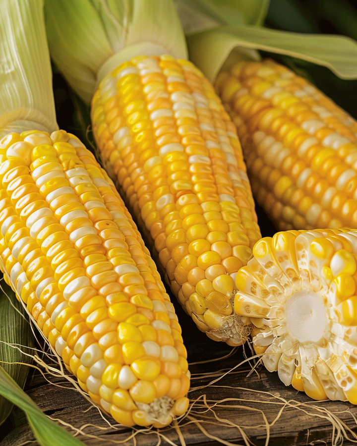 Golden Bantam sockermajs frön (Zea mays) – ettårig grönsak