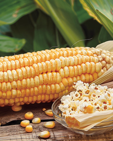 Popcorn Plomyk-frön (Zea mays) – ettårig