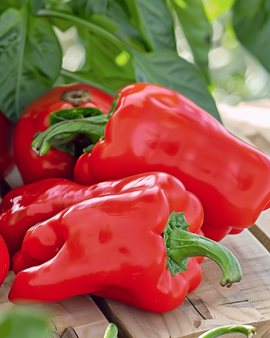 Paprika Yolo Wonder frön – Capsicum annuum, ettårig