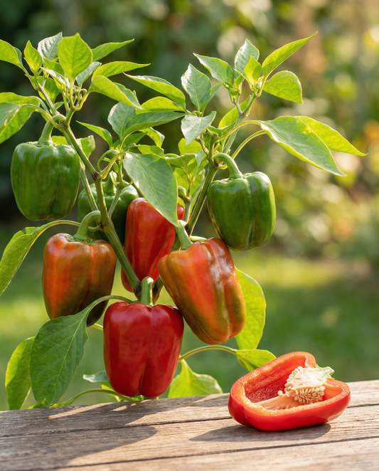 Sötpeppar Reina F1 (Capsicum annuum) – frön till ettårig grönsak från SeedsChoice