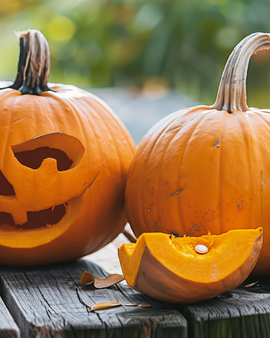 Halloween Pumpkin Seeds Jack O Lantern Cucurbita Pepo Annual