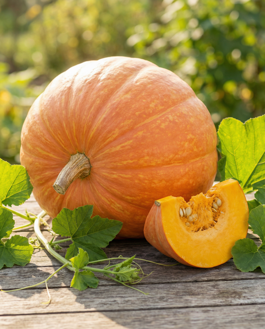 Pumpafrön Atlantic Giant (Cucurbita maxima) – ettåriga grönsaksfrön från SeedsChoice