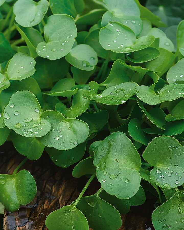 Vinterportulak bladgröda frön (Claytonia perfoliata) – ettårig grönsak
