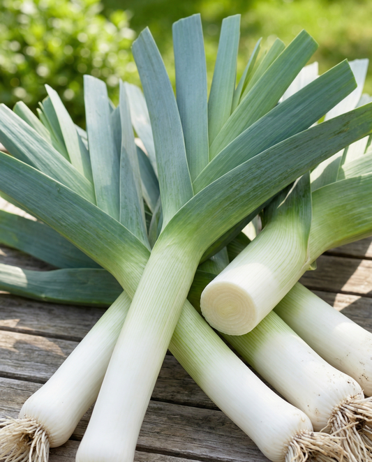 Purjolök Bulgarian Giant (Allium porrum) – ettåriga grönsaksfrön från SeedsChoice