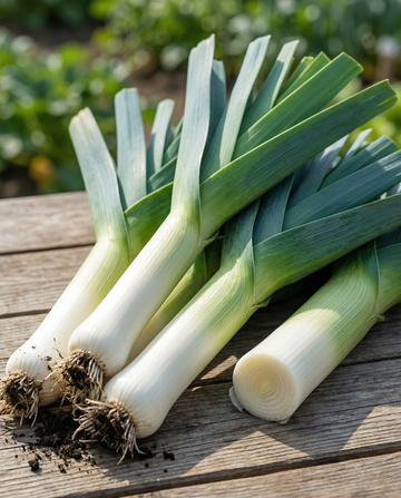 Purjolök Herfstreuzen 3 Elephant (Allium porrum) – ettåriga grönsaksfrön från SeedsChoice