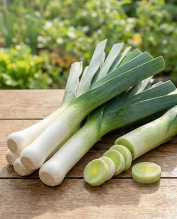 Purjolök Winterreuzen 3 vinterskörد (Allium porrum) – ettåriga grönsaksfrön från SeedsChoice