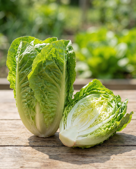 Cos-sallat Blanke Zelfsluitende (Lactuca sativa) – ettåriga grönsaksfrön från SeedsChoice