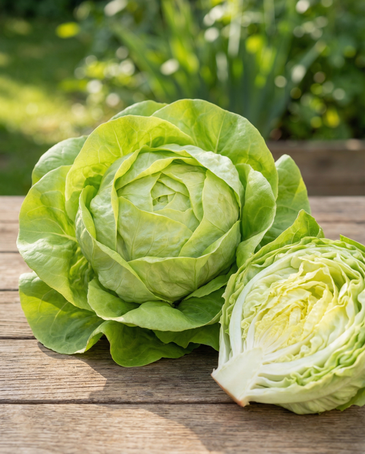 Smörbladsallat Grosse Blonde Paresseuse äldre sort (Lactuca sativa) – ettåriga grönsaksfrön från SeedsCh…