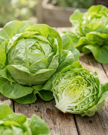 Smörbladsallat Rhénania (Lactuca sativa) – ettåriga grönsaksfrön från SeedsChoice