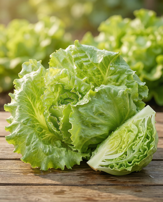 Sallat Batavia Blonde De Paris (Lactuca sativa) – ettåriga grönsaksfrön från SeedsChoice