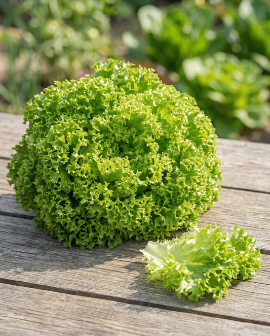 Sallat Lollo Bionda (Lactuca sativa) – ettåriga grönsaksfrön från SeedsChoice