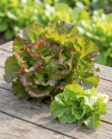 Bladlattuce Amerikaanse Roodrand (Lactuca sativa) – ettåriga grönsaksfrön från SeedsChoice