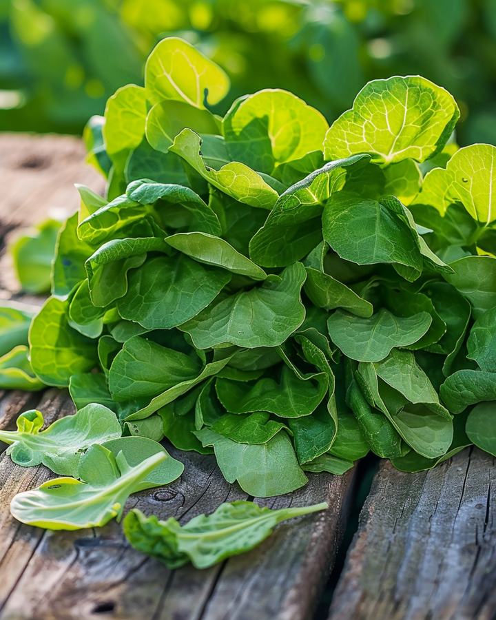 Frön av vårsallat Grote Noordhollandse (Valerianella locusta) – ettårig grönsak