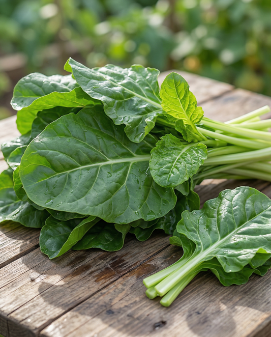 Mangold Common Green (Beta vulgaris) – ettåriga grönsaksfrön från SeedsChoice
