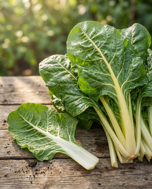 Mangold Blonde A Carde Blanche (Beta vulgaris) – ettåriga grönsaksfrön från SeedsChoice