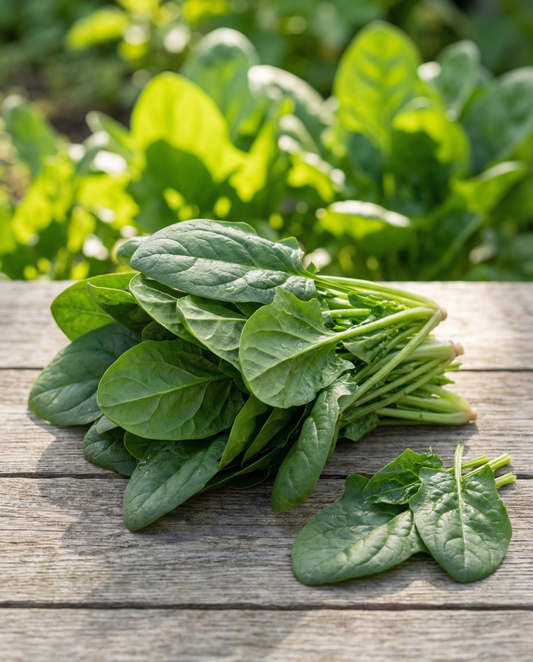 Spenat Securo 15g förpackning (Spinacia oleracea) – ettåriga grönsaksfrön från SeedsChoice