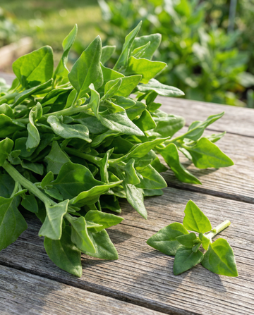 Nya Zeeland-spenat (Tetragonia tetragonoides) – frön för ettårig grönsak från SeedsChoice