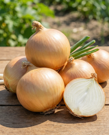 Jättelök Ailsa Craig (Allium cepa) – ettårliga grönsaksfrön från SeedsChoice