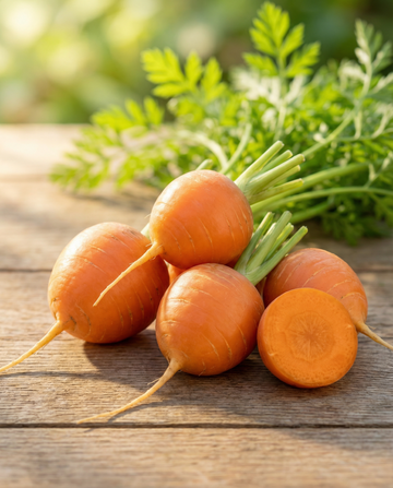 Morötter Parijse Markt 4 (Daucus carota) – frön till ettårig grönsak från SeedsChoice
